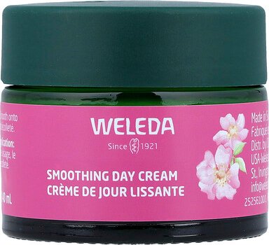 Weleda, Smoothing Day Cream, Wild Rose & White Tea, glättende Tagescreme, Wildrose und weißer Tee, 40 ml (1,3 fl. oz.)