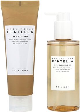 SKIN1004, Madagascar Centella, Double Cleansing Duo, Reinigungs-Duo, 2-teiliges Set