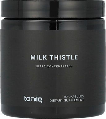 Toniiq, Milk Thistle, Mariendistel, 90 Kapseln (500 mg pro Kapsel)