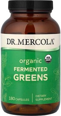 Dr. Mercola, Fermentiertes Bio-Gemüse, 180 Kapseln