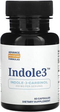 Advance Physician Formulas, Indole-3-Carbinol, Indol-3-Carbinol, 200 mg, 60 Kapseln
