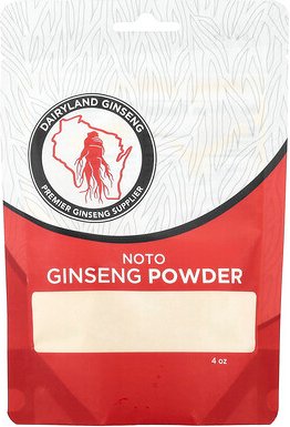 Dairyland Ginseng, Noto Ginseng Powder, Noto-Ginseng-Pulver, 4 oz