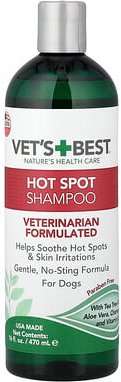 Vets Best, Hot Spot Shampoo, Hot Spot Shampoo, für Hunde, 470 ml (16 fl. oz.)
