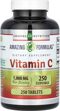 Amazing Nutrition, Vitamin C, 1,000 mg, 250 Tabletten