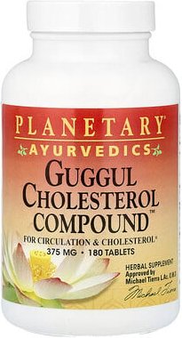 Planetary Herbals, Ayurvedics, Guggul Cholesterol Compound™, Ayurveda, Guggul Cholesterol Compound™, 180 Tabletten