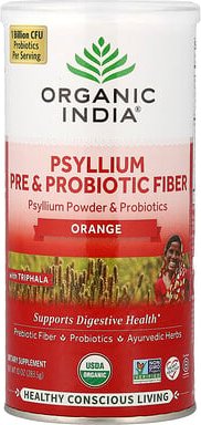Organic India, Psyllium Pre & Probiotic Ballaststoffe, Orange, 283,5 g (10 oz.)