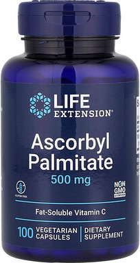 Life Extension, Ascorbyl Palmitate, Ascorbylpalmitat, 500 mg, 100 pflanzliche Kapseln
