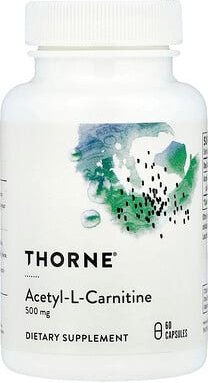 Thorne, Carnityl, Acetyl-L-Carnitin, 60 Kapseln