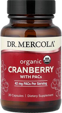 Dr. Mercola, Organic Cranberry mit PACs, 30 Kapseln