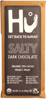 Hu, Salty Dark Chocolate, salzige dunkle Schokolade, 60 g (2,1 oz.)