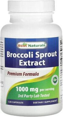 Best Naturals, Brocoli Sprout Extract, Brokkolisprossenextrakt, 120 Kapseln (500 mg pro Kapsel)