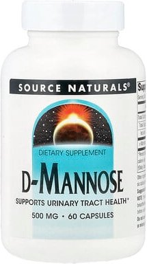 Source Naturals, D-Mannose, 60 Kapseln