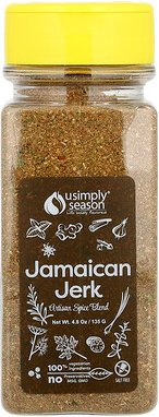 USimplySeason, Artisan Spice Blend, Jamaican Jerk, Gewürzmischung, 135 g (4,8 oz.)