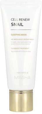 Missha, Cell Renew Snail, Sleeping Beauty Mask, Schneckenmaske, 110 ml (3,71 fl. oz.)
