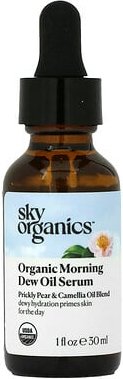 Sky Organics, Bio-Morgentau-Ölserum, Feigenkaktus- und Kamelienölmischung, 30 ml (1 fl. oz.)