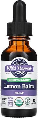 Thumbnail - Oregon's Wild Harvest, Biodynamic, Lemon Balm, Calm, beruhigender Zitronenmelisse, 30 ml (1 fl. oz.)