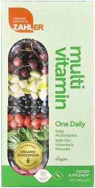 Thumbnail - Zahler, One Daily, Multivitamine für jeden Tag, 60 Kapseln