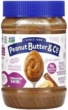 Thumbnail - Peanut Butter & Co., Erdnussbutteraufstrich, Cinnamon Swirl, 454 g (16 oz.)