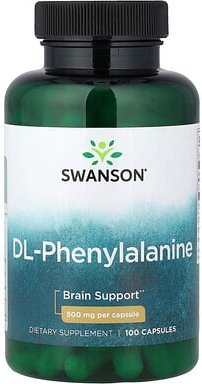 Swanson, DL-Phenylalanin, 500 mg, 100 Kapseln