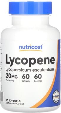 Nutricost, Lycopin, 20 mg, 60 Weichkapseln