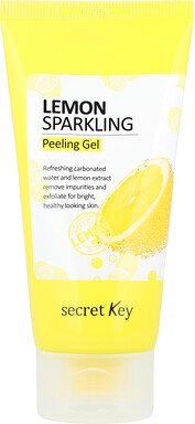 Secret Key, Lemon Sparkling Peeling Gel, Peeling-Gel mit Zitrone, 120 ml (4,05 fl. oz.)
