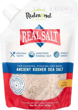 Redmond, Real Salt, Ancient Koscher Sea Salt, 454 g (16 oz.)