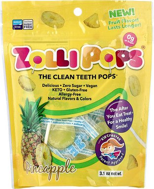 Zollipops, The Clean Teeth Pops®, Ananas, 3,1 oz