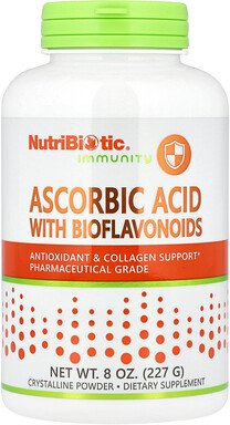Thumbnail - NutriBiotic, Immunity, Ascorbinsäure mit Bioflavonoiden, kristallines Pulver, 227 g (8 oz.)