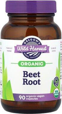 Oregon's Wild Harvest, Organic Beet Root, Bio-Rote-Bete-Wurzel, 90 vegane Bio-Kapseln (420 pro Kapsel)