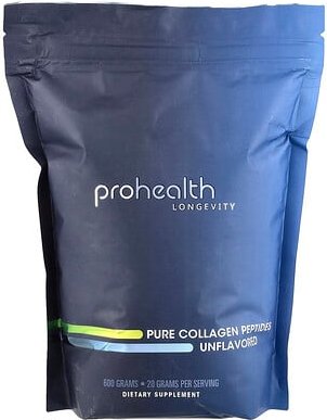 ProHealth Longevity, Pure Collagen Peptides, Unflavored, Kollagenpeptide, geschmacksneutral, 600 g