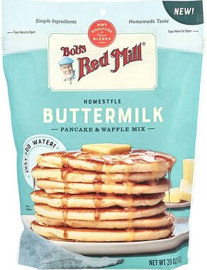 Bob's Red Mill, Homestyle Buttermilk Pancake & Waffle Mix, Buttermilch-Pfannkuchen- und Waffelteigmischung, 567 g (20 oz...