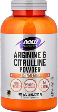 NOW Foods, Sports, Arginin- und Citrullin-Pulver, 340 g (12 oz.)