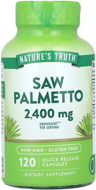 Nature's Truth, Saw Palmetto, Sägepalmenbeere, 120 Kapseln mit schneller Freisetzung (1.200 mg pro Kapsel)