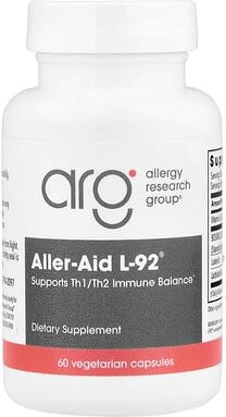 Allergy Research Group, Aller-Aid L-92®, 60 pflanzliche Kapseln