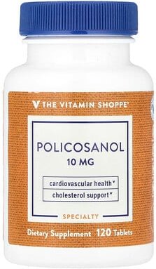 Thumbnail - The Vitamin Shoppe, Policosanol, 120 Tabletten