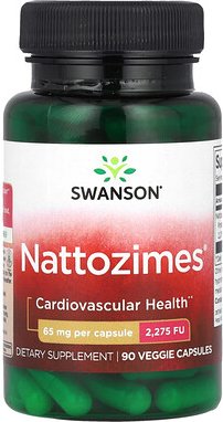 Swanson, Nattozimes®, 65 mg, 90 pflanzliche Kapseln