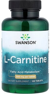 Thumbnail - Swanson, L-Carnitine, L-Carnitin, 100 Tabletten