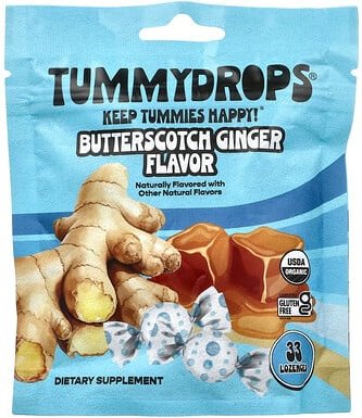 Tummydrops, Butterscotch Ginger, Butterscotch Ginger, 33 Lutschtabletten