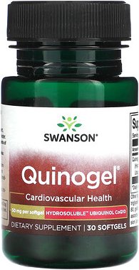 Swanson, Quinogel, 50 mg, 30 Weichkapseln