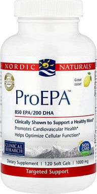 Thumbnail - Nordic Naturals, ProEPA™, Zitrone, 120 Weichkapseln