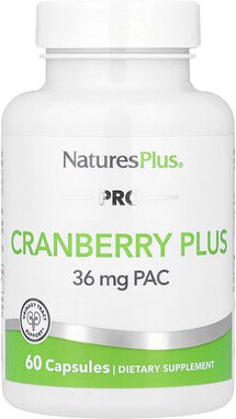 NaturesPlus, PRO Cranberry Plus, 60 Kapseln (350 mg pro Kapsel)