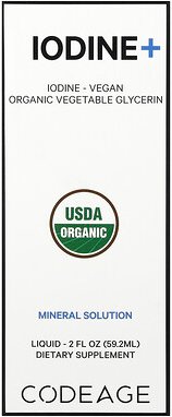 Codeage, Iodine+, Jod, 59,2 ml (2 fl. oz.)