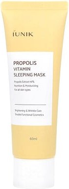iUNIK, Propolis Vitamin Sleeping Beauty Mask, Propolis-Vitamin-Schönheitsmaske für die Nacht, 60 ml