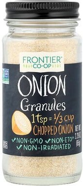 Frontier Co-op, Onion Granules, Zwiebelgranulat, 65 g (2,29 oz.)