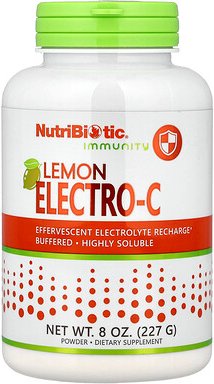 NutriBiotic, Immunity, Lemon Electro-C, 227 g (8 oz.)