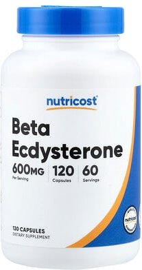 Nutricost, Beta Ecdysterone, Beta-Ecdysteron, 120 Kapseln (300 mg pro Kapsel)