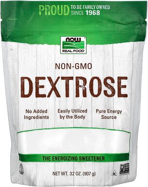 NOW Foods, Real Food, Dextrose, 907 g (32 oz.)