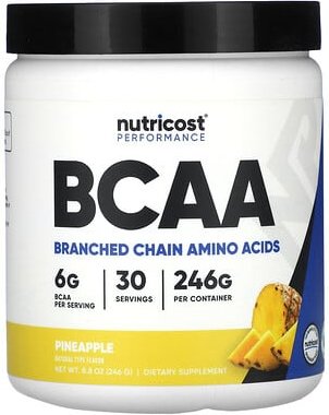 Thumbnail - Nutricost, Performance, BCAA, Ananas, 246 g (8,8 oz.)