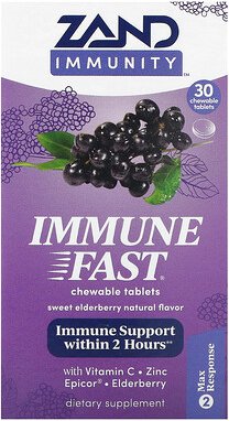 Zand, Immunity, Immune Fast, Süßer Holunder, 30 Kautabletten