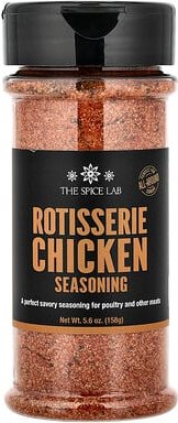 The Spice Lab, Rotisserie Chicken Seasoning, Rotisserie-Hühnchengewürz, 158 g (5,6 oz.)